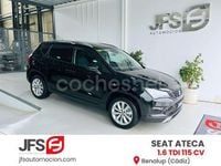 Usado Seat Ateca Style 115 HP (84 kW) 2018 Preto SUV