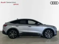Usado Audi Q4 Sportback e-tron Ambiente 210 kW (286 CV) 2026 Gris SUV