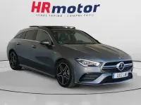 Usado Mercedes CLA35 AMG AMG 306 CV (225 kW) 2021 Gris Coupe