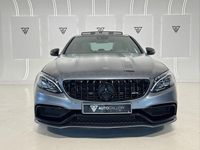 Usado Mercedes C63S AMG 510 CV (375 kW) 2017 Gris / plata Berlina