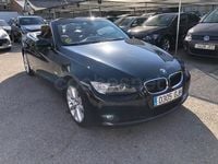 Usado BMW 320 Cabriolet 177 CV (130 kW) 2008 Negro Descapotable