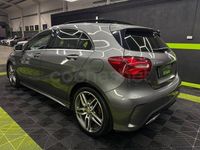 Usado Mercedes A200 AMG line 136 CV (100 kW) 2016 Gris / plata Berlina