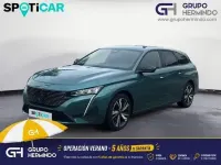 Usado Peugeot 308 SW Allure 130 CV (95 kW) 2022 Azul Familiar