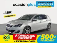 Usado Peugeot 308 Allure 150 CV (110 kW) 2016 Gris Berlina