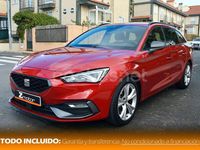 Usado Seat Leon FR 150 CV (110 kW) 2021 Granate Familiar