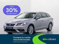 Usado Seat Leon ST XCELLENCE 131 CV (96 kW) 2020 Plateado Familiar