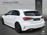 Usado Mercedes A180 AMG line 136 CV (100 kW) 2020 Blanco polar Berlina