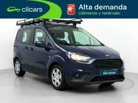 Usado Ford Transit Trend 102 CV (75 kW) 2020 Azul Familiar