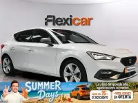 Usado Seat Leon FR 150 CV (110 kW) 2022 Blanco Berlina
