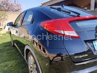 Usado Honda Civic Lifestyle 120 CV (88 kW) 2013 Negro Berlina