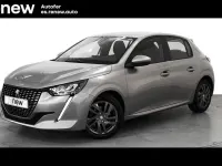 Usado Peugeot 208 Active 100 CV (73 kW) 2021 Gris Utilitario