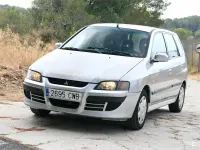 Usado Mitsubishi Space Star 98 CV (72 kW) 2004 Gris / plata Monovolumen