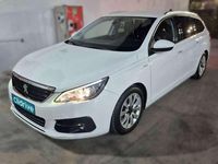 Usado Peugeot 308 SW Style 99 CV (72 kW) 2019 Blanco Familiar