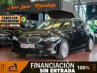 Usado BMW 320 Luxury Line 190 CV (139 kW) 2019 Negro Familiar
