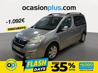 Usado Peugeot Partner Style 120 CV (88 kW) 2017 Gris Monovolumen