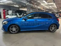 Usado Mercedes A200 AMG line 136 CV (100 kW) 2016 Azul Utilitario