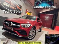 Usado Mercedes GLC300 245 CV (180 kW) 2021 Burdeos Coupe