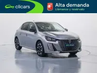 Usado Peugeot 208 Allure 102 CV (75 kW) 2025 Plateado Utilitario