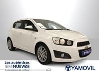 Usado Chevrolet Aveo LTZ 101 CV (74 kW) 2013 Blanco Berlina