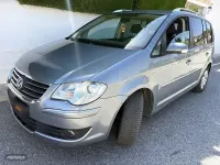 Usado VW Touran Highline 170 CV (125 kW) 2009 Azul Monovolumen
