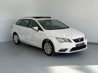 Usado Seat Leon Ecomotive 110 CV (80 kW) 2015 Blanco Familiar