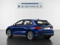 Usado Audi A3 S-Line 150 CV (110 kW) 2021 Azul Berlina