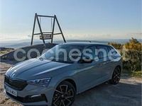 Usado Skoda Scala Monte Carlo 150 CV (110 kW) 2023 Gris / plata Utilitario