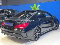 Usado Mercedes CLA220 AMG line 177 CV (130 kW) 2014 Negro Coupe