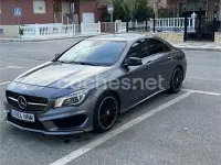 Usado Mercedes CLA220 AMG line 177 CV (130 kW) 2015 Gris / plata Coupe