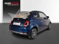 Usado Fiat 500 71 CV (52 kW) 2023 Azul Descapotable