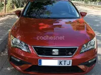 Usado Seat Leon ST FR 150 CV (110 kW) 2019 Granate Familiar