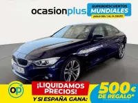 Usado BMW 420 Gran Coupé 190 CV (139 kW) 2015 Azul Coupe
