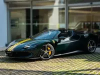 Usado Ferrari 296 830 CV (610 kW) 2025 Verde metalizado
