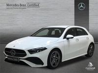 Usado Mercedes A180 AMG line 116 CV (85 kW) 2024 Blanco polar Berlina