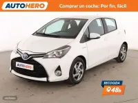 Usado Toyota Yaris Hybrid Active 101 CV (74 kW) 2016 Blanco Berlina