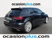 Usado Audi A3 Sportback S-Line 116 CV (85 kW) 2018 Negro Utilitario