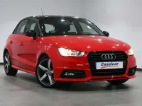 Usado Audi A1 Sportback Design 90 CV (66 kW) 2018 Rojo Utilitario