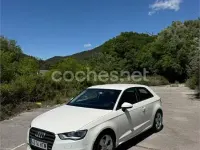 Usado Audi A3 Ambition 105 CV (77 kW) 2015 Blanco Berlina