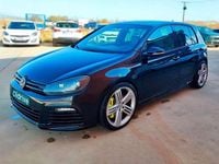 Usado VW Golf VI R 271 CV (199 kW) 2010 Negro Utilitario