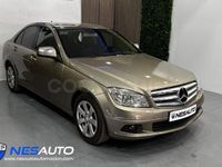 Usado Mercedes C180 Avantgarde 156 CV (114 kW) 2008 Marrón Berlina