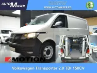 Usado VW T6.1 150 CV (110 kW) 2020 Blanco Van