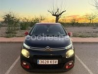 Usado Citroën C3 PureTech 82 CV (60 kW) 2019 Negro Berlina