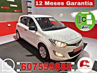 Usado Hyundai i20 85 CV (62 kW) 2013 Blanco Utilitario