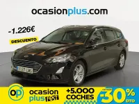 Usado Ford Focus Trend+ 125 CV (91 kW) 2021 Negro Familiar