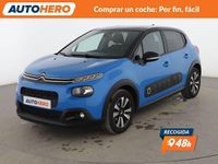 Usado Citroën C3 Shine 103 CV (75 kW) 2019 Azul Utilitario