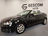 Usado Audi A3 Cabriolet Ambition 105 CV (77 kW) 2011 Negro Descapotable