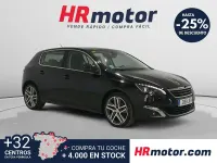 Usado Peugeot 308 Allure 130 CV (95 kW) 2016 Negro Berlina