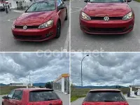 Usado VW Golf VII Advance 105 CV (77 kW) 2013 Granate Berlina