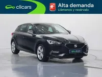 Usado Seat Leon FR 150 CV (110 kW) 2024 Negro Utilitario