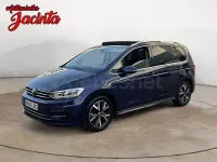 Usado VW Touran Sportline 150 CV (110 kW) 2021 Azul Monovolumen